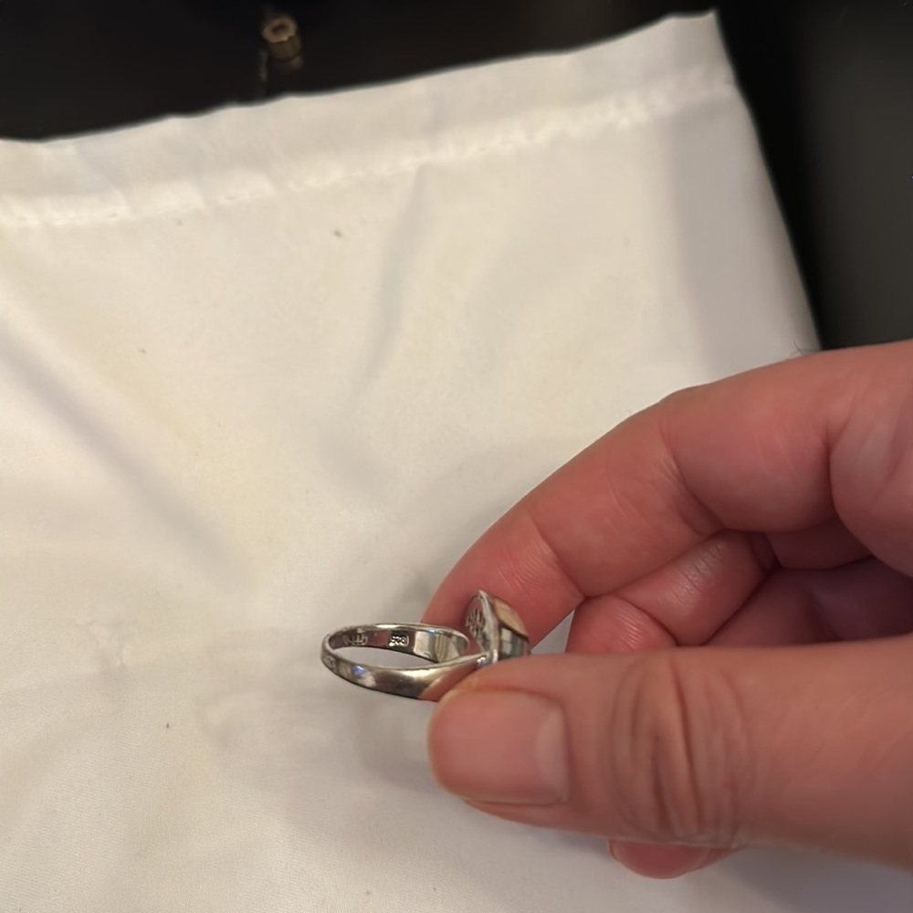 Silver ring - Picture 3 of 7